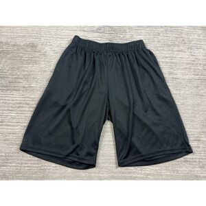 Zone Pro Shorts Mens S Black Basketball Mesh Elastic Waist Activewear RN 67227